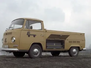 VW T2 schon vor fast 50 Jahren Pionier der Elektromobiliät.
