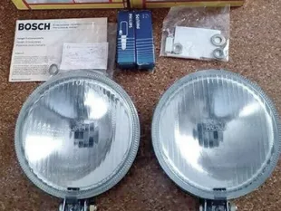 39715:Bosch chrome driving lights driving lamps vw porsche mercedes