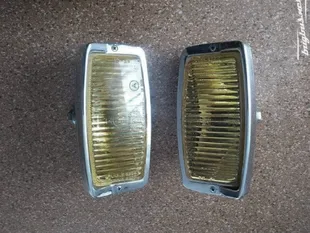 39645:Hella 139 chrome fog lights Porsche 911