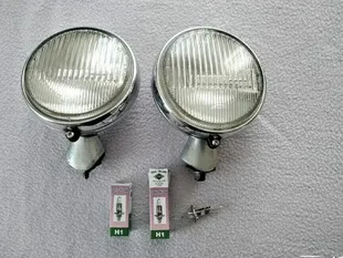 39642:Hella 118 chrome fog lights Porsche 911 912 356 VW Beetle
