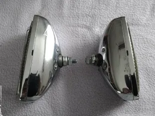 39660:Hella 139 chrome fog lights Porsche 911