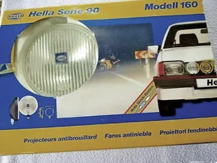 39698:Hella 160 Halogen fog lights fog lamp VW Porsche Mercedes