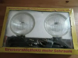 39709:Bosch chrome fog lights fog lamp VW Porsche