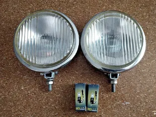 41325: Bosch Halogen-Nebelscheinwerfer in Chrom für VW, Porsche, Mercedes W113 Pagode, W111