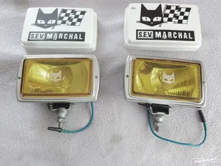 42622: Marchal 859 GT gelbe Nebelscheinwerfer VW Porsche